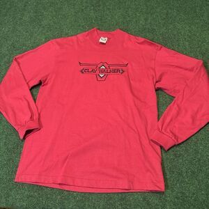 Vintage Clay Walker Long Sleeve Sweater Embroidered WHATZIT2U Made in USA L